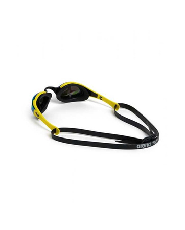 Okulary pływackie treningowe Arena Cobra Edge Swipe Mirror Emerland Yellow Black