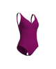 Strój kąpielowy damski Arena Women's Bodylift Swimsuit Maura U Back Grape Violet