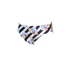 Slipy kąpielowe męskie Arena Men's Crazy Diamonds Brief Black White Multi