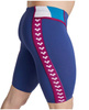 ARENA STROJE PŁYWACKIE MEN'S ICONS SWIM JAMMER PANEL NAVY BLUE COSMO WHITE RED FANDANGO