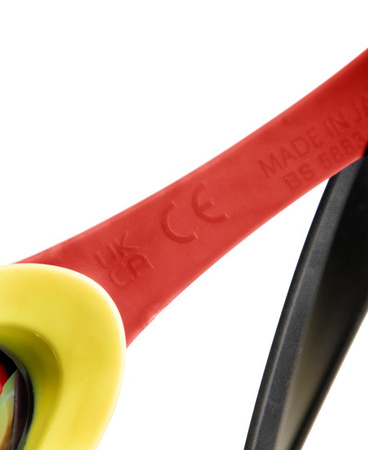 Okulary pływackie treningowe Arena Cobra Ultra Swipe Mirror Gold Red