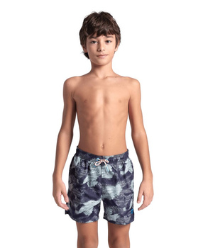 Spodenki szorty chłopięce Arena Boy's Beach Boxer Asphalt Multi