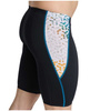 Kąpielówki męskie Arena Men's Planet Water Swim Jammer Black White Multi