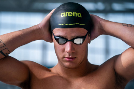 Czepek pływacki startowy Arena Aquaforce Wave Cap Black