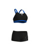 Strój kąpielowy damski Arena Women's Dive Bikini Energy Back Black Blue China
