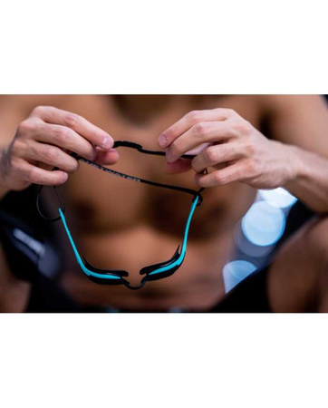 Okulary pływackie na basen Arena Cobra Edge Swipe Smoke White Gold