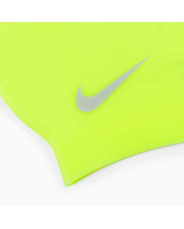 Czepek pływacki dla dzieci Nike Solid Silicone Green