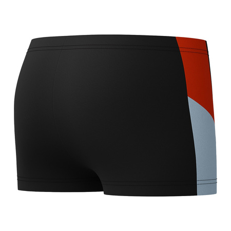 Kąpielówki chłopięce spodenki kąpielowe Speedo Dive Splash Black Orange