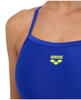 Strój kąpielowy damski Arena Women's Solid Swimsuit Lightdrop Back Neon Blue