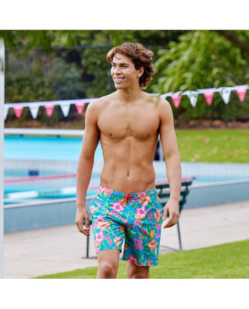 Spodenki męskie kąpielowe szorty plażowe sportowe Funky Trunks Johny