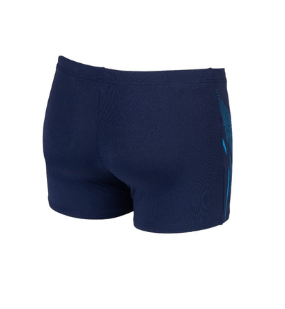 Kąpielówki męskie Arena Men's Swim Short Graphic Navy Turquoise