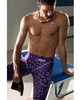 Strój startowy męski Arena Men's Powerskin ST Next Le Jammer Leopard Skin Violet