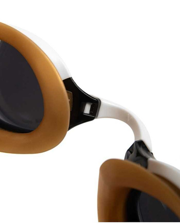 Okulary pływackie na basen Arena Cobra Edge Swipe Smoke White Gold