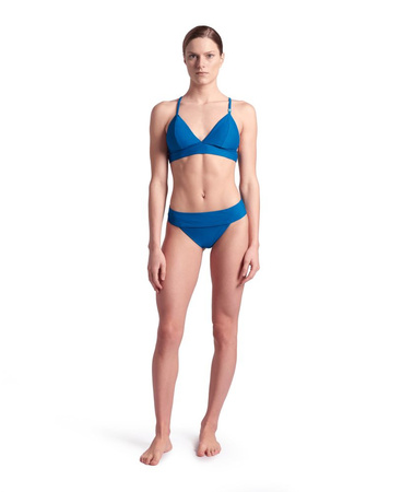 Strój kąpielowy damski Arena Women's Essentials Bikini Triangle Blue Cosmo