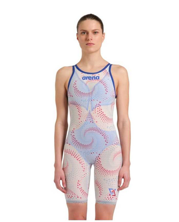 Strój startowy damski Arena Women's Powerskin Carbon Air2 OpenBack Fireflow