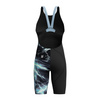 Strój startowy pływacki dla dziewczynek Speedo LZR Ignite Kneeskin