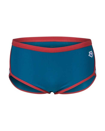 Kąpielówki męskie Arena Men's Icons Swim Low Waist Short Solid Blue Cosmo Astro Red