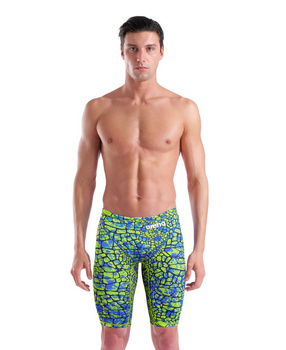 Strój startowy męski Arena Men's Powerskin ST Next Le Jammer Snake Green