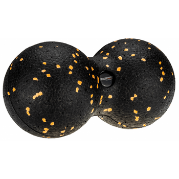 Piłki do masażu Aqua-Sport Duoball Roller EPP Black Orange 8x16 cm