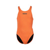 Strój kąpielowy dziewczęcy Arena Girl's Team Swimsuit Swim Tech Solid Nespola Asphalt
