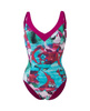 Strój kąpielowy damski Arena Women's Bodylift Stefania Grape Violet