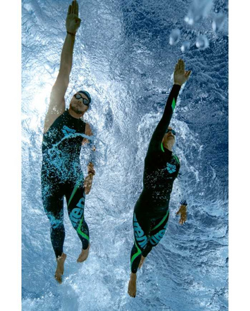 Pianka triathlonowa startowa damska Arena Powerskin Triwetsuit Carbon Black