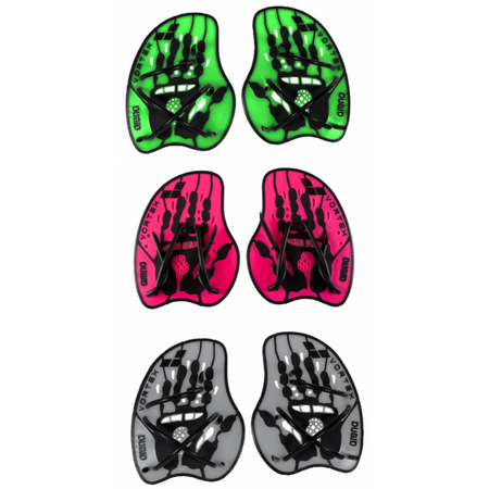 Wiosełka treningowe do pływania Arena Vortex Evolution Hand Paddle Acid