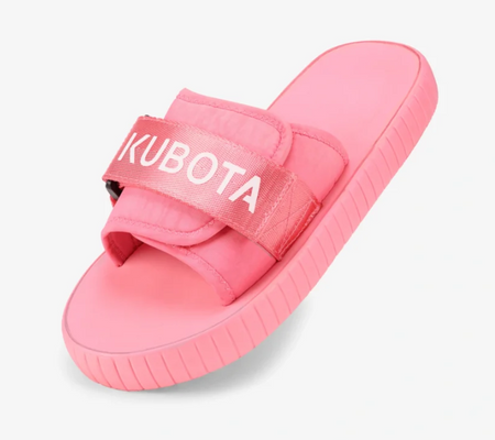 Klapki basenowe Kubota Unisex Rzep 2.0 Tech Różowe