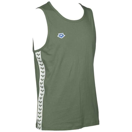 Top męski Arena Man Tank Top Team Icons Army White