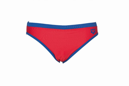Kąpielówki slipy męskie Arena Men's Fundamentals Mid Brief Red Royal