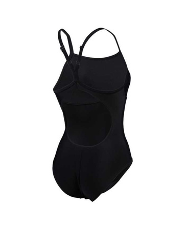Strój kąpielowy damski Arena Women's Solid Swimsuit Lightdrop Back B Black