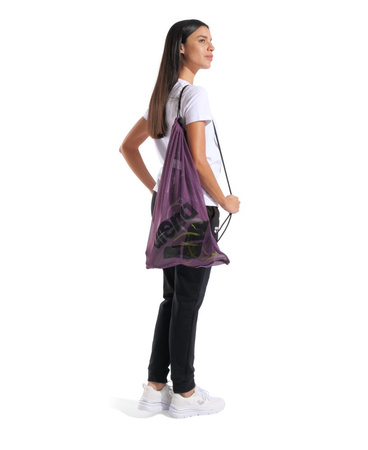 Worek sportowy na sprzęt Arena One Go Mesh Bag Plum 