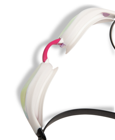 Okulary pływackie Arena Cobra Core Swipe Mirror Violet White Pink