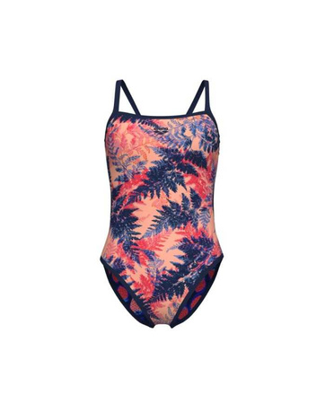 Strój kąpielowy damski jednoczęściowy Arena Women's Reversible Swimsuit Challenge Back Navy Multi