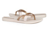 Klapki japonki damskie Ipanema Kirei Fem Beige Gold