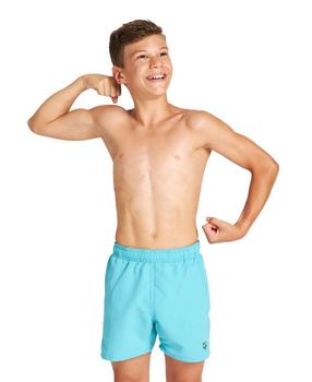 Szorty kąpielówki chłopięce Arena Boy's Watershort Fundamentals Junior Boxer Martinica Army