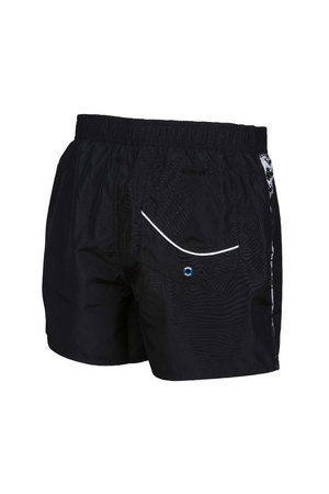 Spodenki szorty męskie Arena Men's Icons Team Stripe Short Black Black Multi White