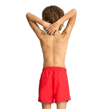 Spodenki szorty chłopięce Arena Bywayx Youth Fluo Red Dark Olive