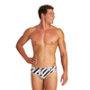 Slipy kąpielowe męskie Arena Men's Crazy Diamonds Brief Black White Multi