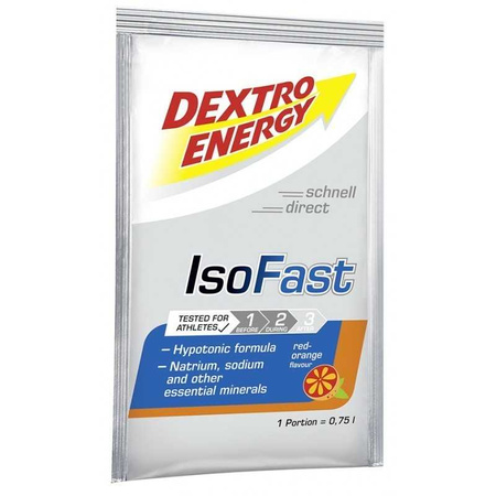 Koncentrat napoju węglowodanowego Dextro Energy Isofast Czerwone Pomarańcze