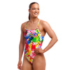 Strój kąpielowy damski jednoczęściowy na basen plażę Funkita Ink Jet