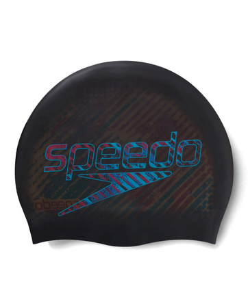 Czepek pływacki na basen unisex Speedo Reversible Moulded Blue