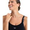Strój kąpielowy damski Arena Women's Bodylift Francy Strap Back Black White Multi