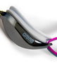 Okulary pływackie na basen Arena Python Mirror Silver White Fuchsia