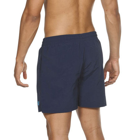Spodenki szorty męskie Arena Men's Watershorts Fundamentals Sides Vent Boxer Navy Pix Blue