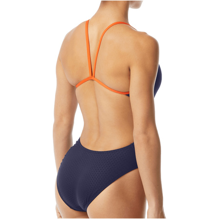 Strój kąpielowy damski na basen Tyr Hexa Cutoutfit