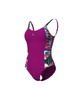 Strój kąpielowy damski Arena Women's Bodylift U Back Grape Violet