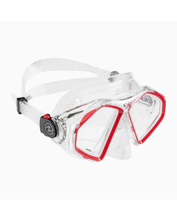 AQUA LUNG MASKA HAWKEYE TRANSPARENT RED MS5570006