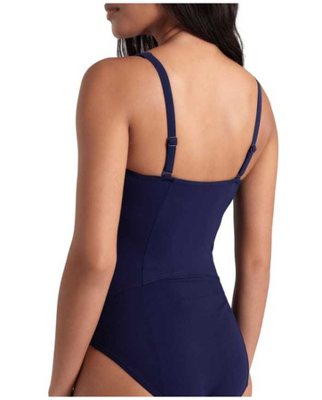 Strój kąpielowy damski Arena Women's Bodylift Swimsuit Jenny Lightcross Back Navy