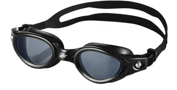 Okulary pływackie treningowe na basen unisex Antifog Pacific Aqua Speed Smoke